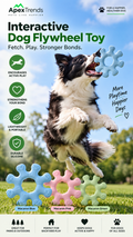 Interactive Dog Flywheel Toy – Outdoor Fetch & Play