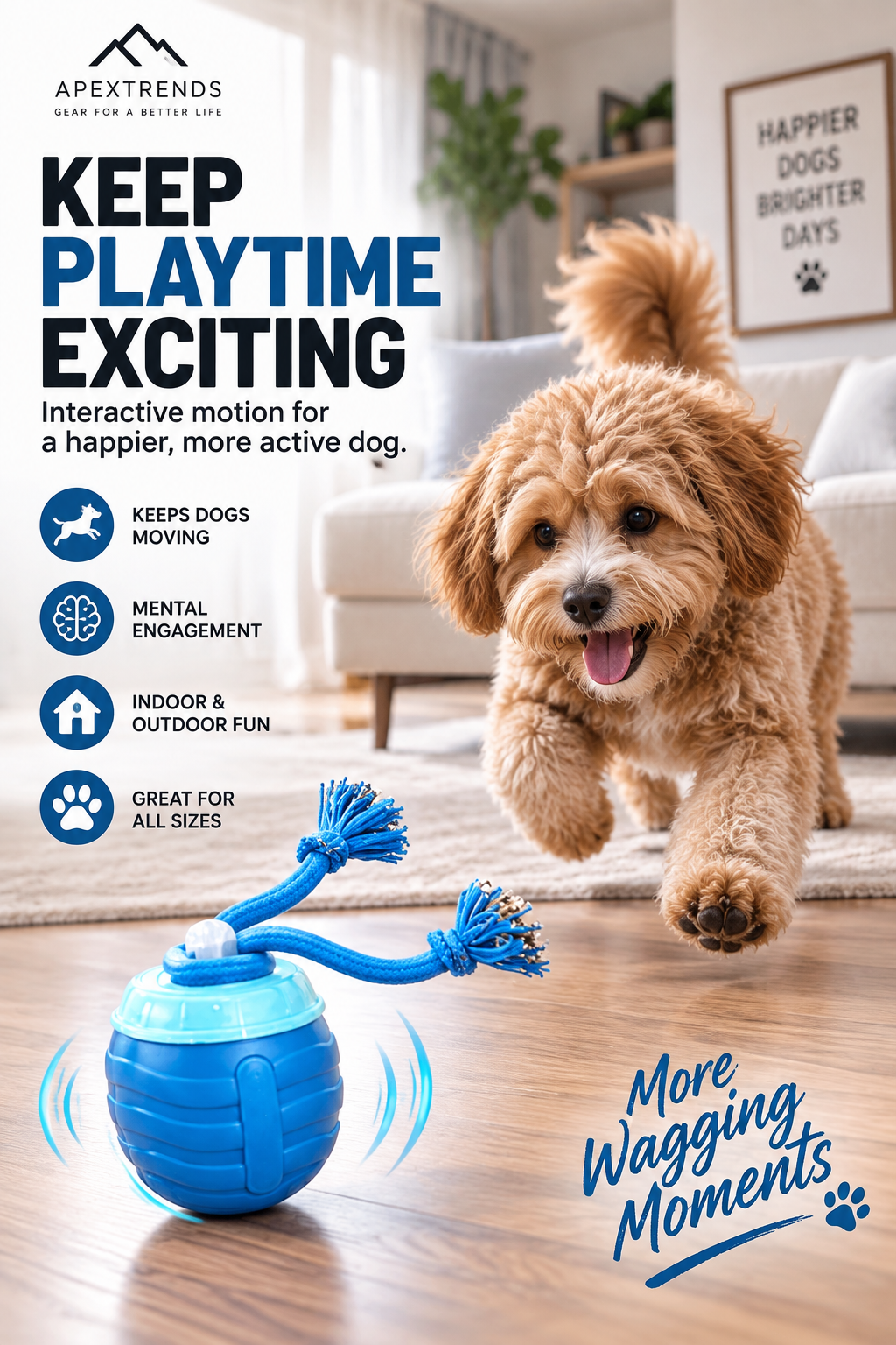 Interactive Smart Dog Toy Ball