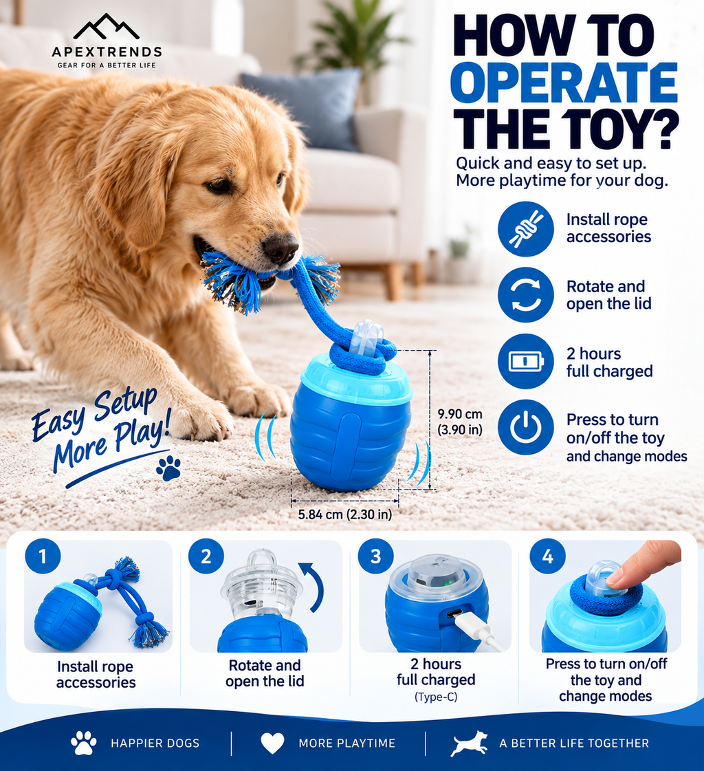 Interactive Smart Dog Toy Ball